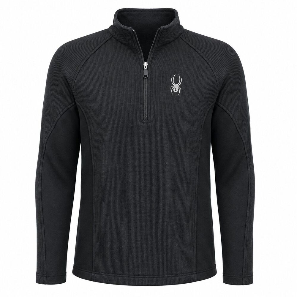 Ski Après Performance 1/4 Zip Sweater Blk Men’s M Spyder Outbound Winter Sports